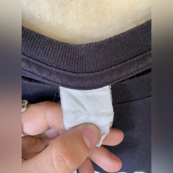 Vintage Delta Pro Black Graphic Tee Moloko Vellocet Clockwork Orange Spellout Tees - Short Sleeve